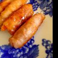 maglabo's cooksnap of when they made さつま芋人参チーズの豚巻き～バター醤油～.