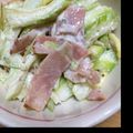 うなちゃん！'s cooksnap of when they made 簡単☆ベーコンとセロリのサラダ.