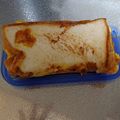 ひなつや's cooksnap of when they made 《激うま》エッグチーズサンドイッチ！！.