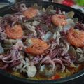 みい５２１２'s cooksnap of when they made 鍋材料で、ホットプレート　パエリヤ.