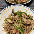 猫のミイヤ's cooksnap of when they made 豚こま肉ピーマンもやしのオイスター炒め.