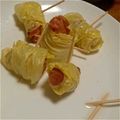 piiiiin's cooksnap of when they made 新生姜＆ウインナー白菜くるくる巻き（串）.