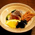 莉彩パパ's cooksnap of when they made 炙り焼しめ鯖の酢の物.
