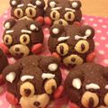 いくたんmama's cooksnap of when they made 友チョコかわいい♪くまモン♪スノーボール.
