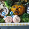 さっちゃんぽんちん's cooksnap of when they made キャラ弁。ハロウィン弁当♪.
