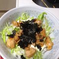 たえごんぱ's cooksnap of when they made チキン照り焼き❤どんぶり.