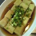 そのいえ's cooksnap of when they made 高野豆腐の揚げ浸し.