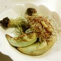 糖質制限ダイエット's cooksnap of when they made 魚焼きグリルde　焼き茄子のじゃこ添え.