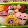 ハルにゃ's cooksnap of when they made なめこのキャラ弁.