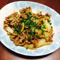 kagujura's cooksnap of when they made 7分で完成☆豪華メイン牛肉炒め.