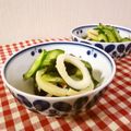 ローズレース's cooksnap of when they made 塩丸いか（塩いか）の酢の物　.