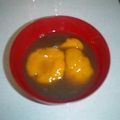 でこぴんママ's cooksnap of when they made ばあちゃんの味♪かぼちゃ団子のお月見汁粉.