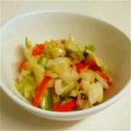 RYOSHUN's cooksnap of when they made 【農家のレシピ】春キャベツと人参の浅漬け.