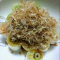 おろくにける's cooksnap of when they made 簡単おつまみ♪白ネギの立て焼き.