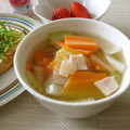 時花菜's cooksnap of when they made 簡単！野菜とベーコンのスープ煮・生姜入り.