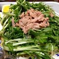 みーちーこー's cooksnap of when they made さっぱり水菜おろしツナの和風パスタ.