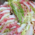 yowa's cooksnap of when they made 簡単☆白菜と豚肉のミルフィーユ鍋.