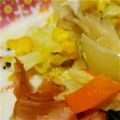 なぉω's cooksnap of when they made 野菜てんこもり☆クリームスープスパゲティ.