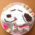 ㌧㌧Tommy's cooksnap of when they made キャラクターケーキ　☆　スヌーピー.