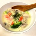 ｈａ−ｒｕ's cooksnap of when they made ルーなし！寒い日に温まるクリームシチュー.