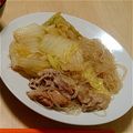 ａkェ★ｍaｍa's cooksnap of when they made 白菜・豚バラ・ハルサメのとろ～り重ね煮.