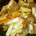 むーみっと's cooksnap of when they made 豚肉と長芋の炒め物.