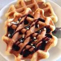 はちあつ's cooksnap of when they made HM　外はサクサク中はしっとりワッフル.
