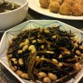 ちゃことゆうな's cooksnap of when they made わが家の和食☆ひじきの煮物　お弁当にも♪.