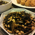 ちゃことゆうな's cooksnap of when they made わが家の和食☆ひじきの煮物　お弁当にも♪.