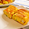 Marrietty's cooksnap of when they made 出し巻きネギ入り卵.