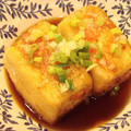 nao-ko's cooksnap of when they made 揚げない！桜海老入り衣の揚げだし豆腐♪.