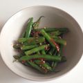 goma0606's cooksnap of when they made ごま油香る☆いんげんの梅肉あえ.