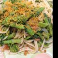misous's cooksnap of when they made からすみと菜花、新玉ネギのカペリーニ.