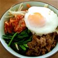moc058's cooksnap of when they made 超簡単！！なんちゃってビビンバ丼！！.