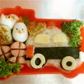 はるまきママ☆'s cooksnap of when they made パトカー☆キャラ弁.