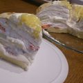 mametacafe's cooksnap of when they made ミルクレープ♪（あのお店の味）.