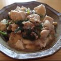緑魚's cooksnap of when they made 簡単！ほうれん草とひき肉の、あんかけ豆腐.