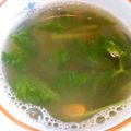 むぴょこぴょこん's cooksnap of when they made 三つ葉と生姜のお吸い物.