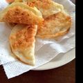 りん＊管理栄養士's cooksnap of when they made 餃子の皮で明太チーズ揚げ.