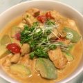 むー's cooksnap of when they made アボカドと鶏肉の胡麻マヨ炒め.