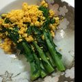 starcycle's cooksnap of when they made ☆菜の花咲いたようなお浸し☆.
