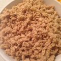あずきとナッツ's cooksnap of when they made 簡単で美味し過ぎる!!鶏そぼろ～♪.