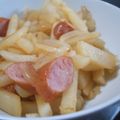 ちばたま's cooksnap of when they made ウインナ♡ポテ玉のコンソメ炒め.