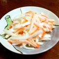 surinrin's cooksnap of when they made 人参の甘酢和え.