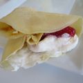 ででお's cooksnap of when they made 簡単！やみつきもちもちクレープ(^o^).