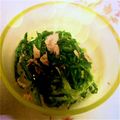 ピグぽんぽん's cooksnap of when they made 春菊のツナマヨ和え.