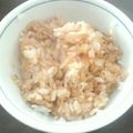 ずさずさ's cooksnap of when they made 鮭チャーハンin醤油マヨ.