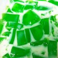 エミュ***'s cooksnap of when they made スガキヤ懐かしの緑のドリンク　再現.