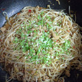 ノンタンオンマ's cooksnap of when they made ✿簡単もやしと豚ひき肉のピリ辛炒め✿.