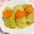 みんとこ's cooksnap of when they made だしが決め手☆和風ロールキャベツ♪.